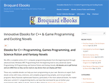 Tablet Screenshot of broquard-ebooks.com